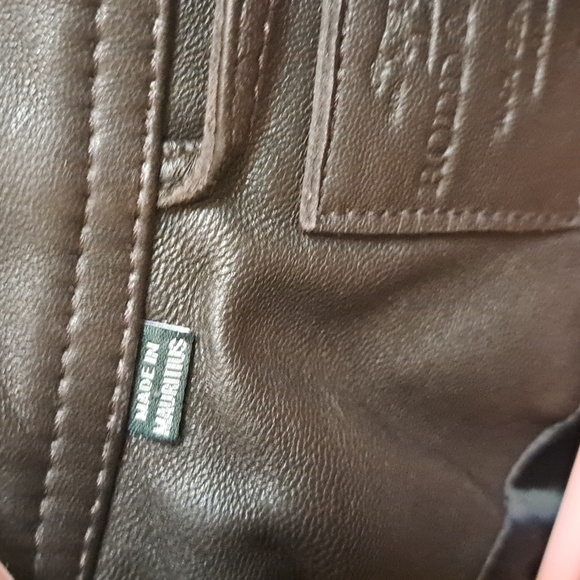 Rodd&Gunn  Cromwell Mens Deep Brown  Chocolate Brown Soft Leather Jacket EUC szL - Picture 9 of 12